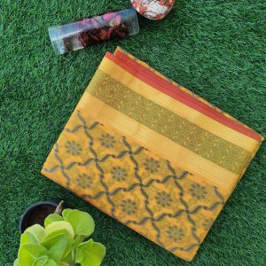 Banarasi Cotton  Saree - Image 4
