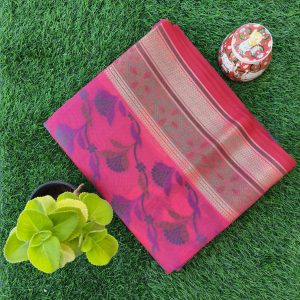 Banarasi Cotton  Saree - Image 3
