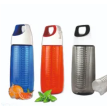 Fruit infuser bottle With silicon handle grip-H167