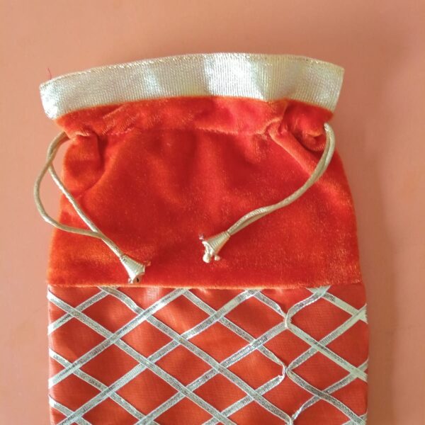 Royal Velvet Potli Bag for Women | Ethnic Festival Handbag