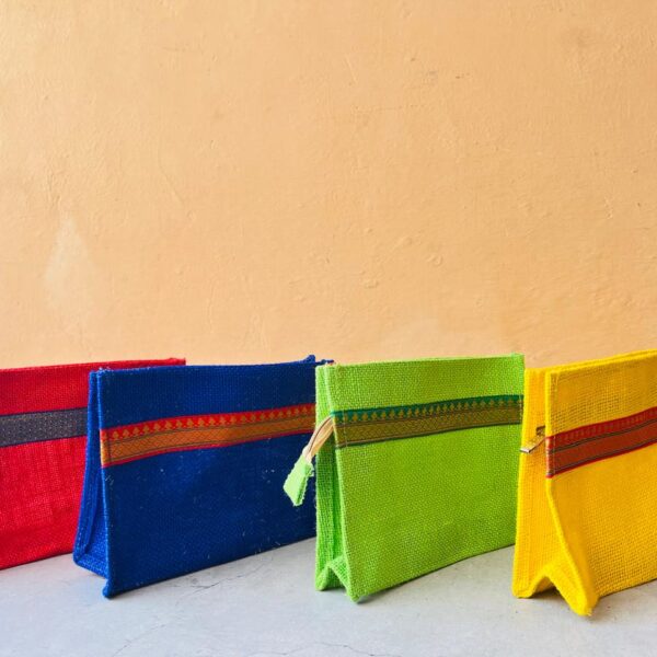 Ethnic Jute Purse – Eco-Friendly Handcrafted Clutch for Indian Festivals