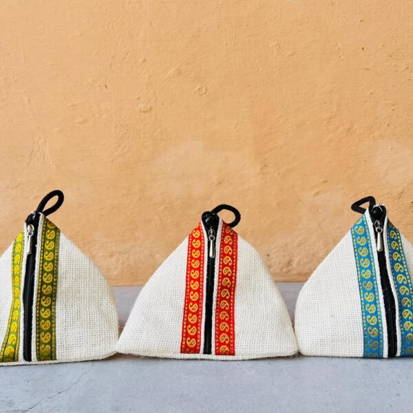 Samosa Pouches – Traditional Indian Snack-Inspired Coin Bag | Diwali Gift Idea