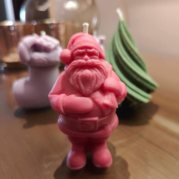 Santa Mithai Scented Candle – Festive Sweet Aroma | Christmas Decor Gift