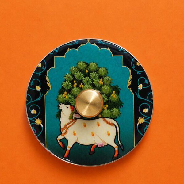 Brass Kumkum Box